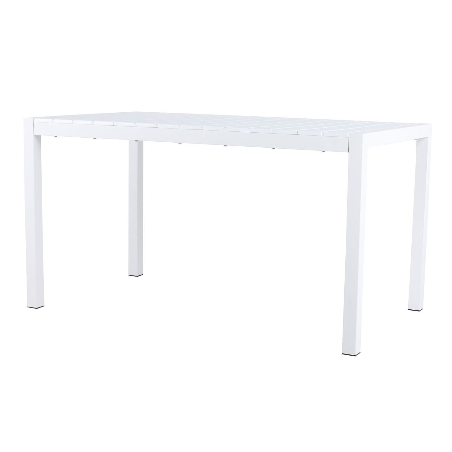 Modern Long Table, UV Resistant And Rust Proof - White