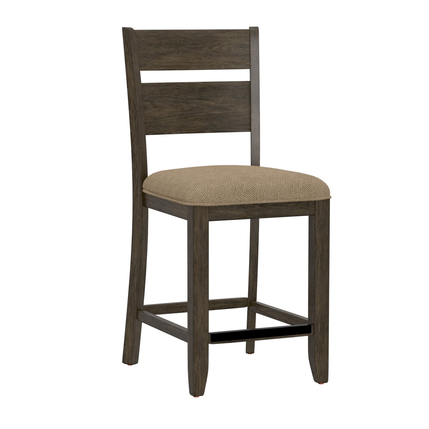 6 Piece Dining Set With Table, Chairs And Bench - Brown