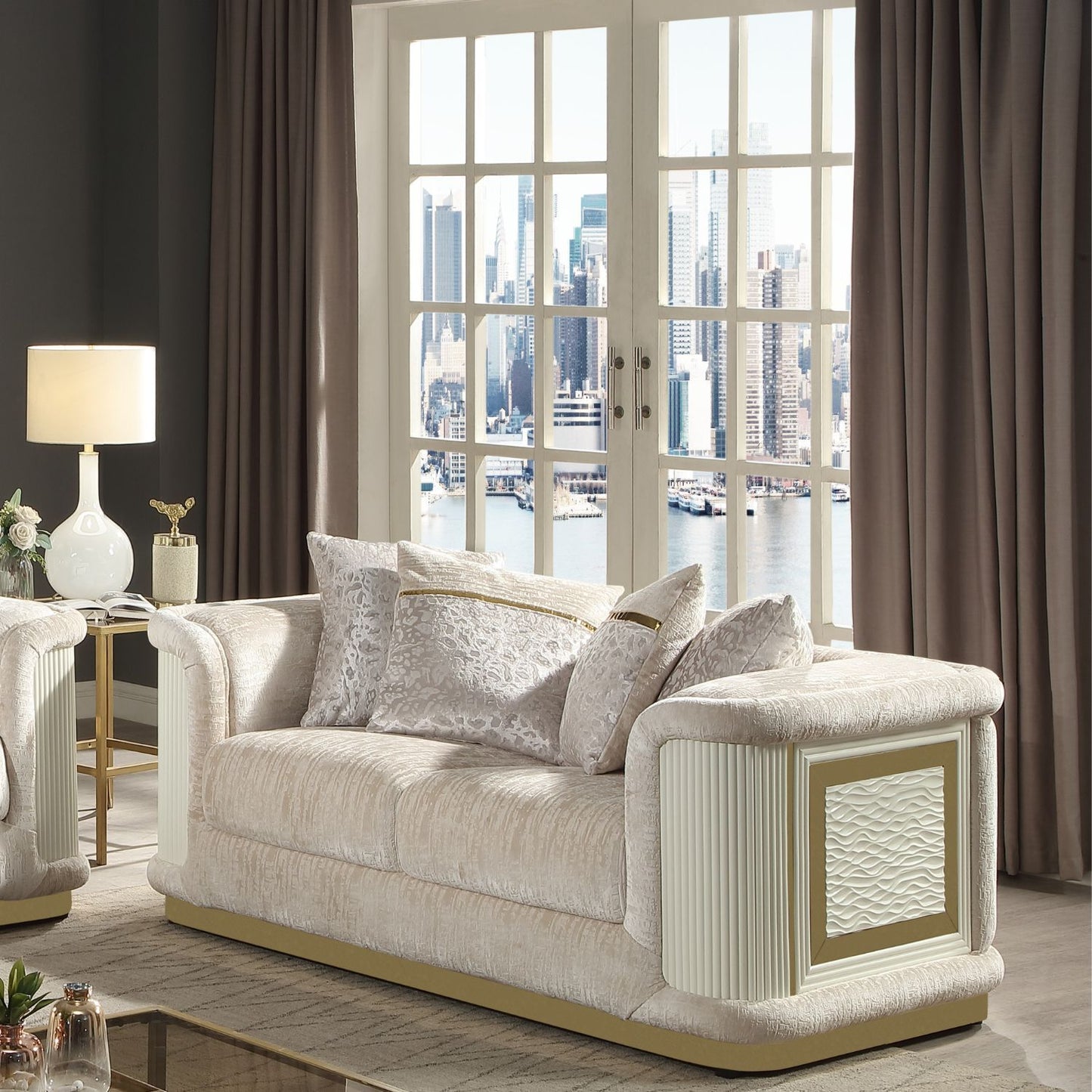 Bona - Loveseat - Cream