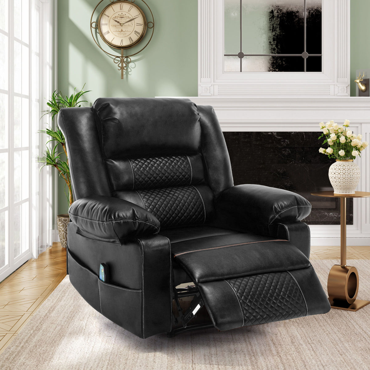 Breathable Massage Recliner Manual Chair