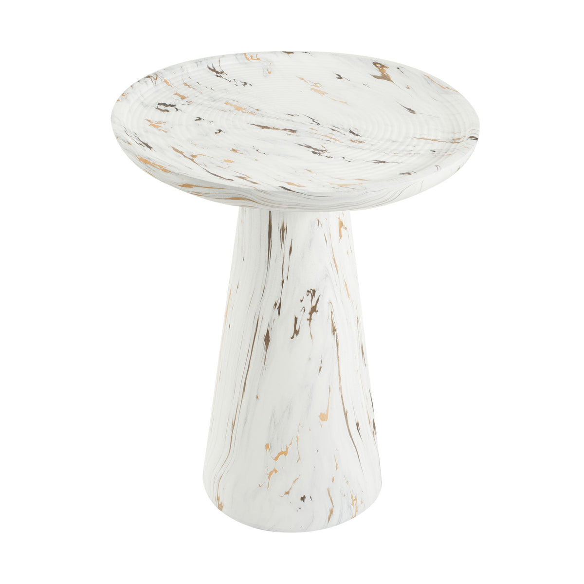 Accent Side Table - Alabaster