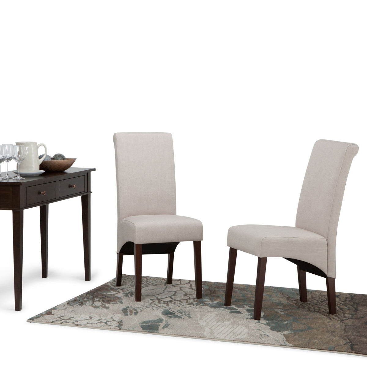 Avalon - Deluxe Parson Dining Chair (Set of 2) - Beige