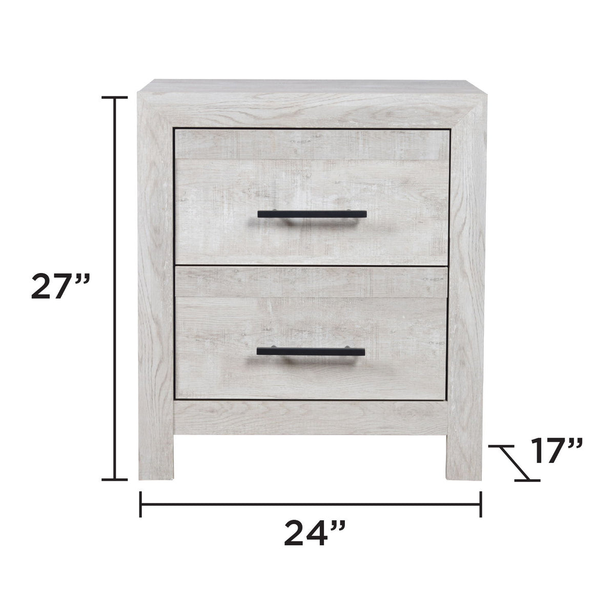 Denver - 2 Drawer Nightstand