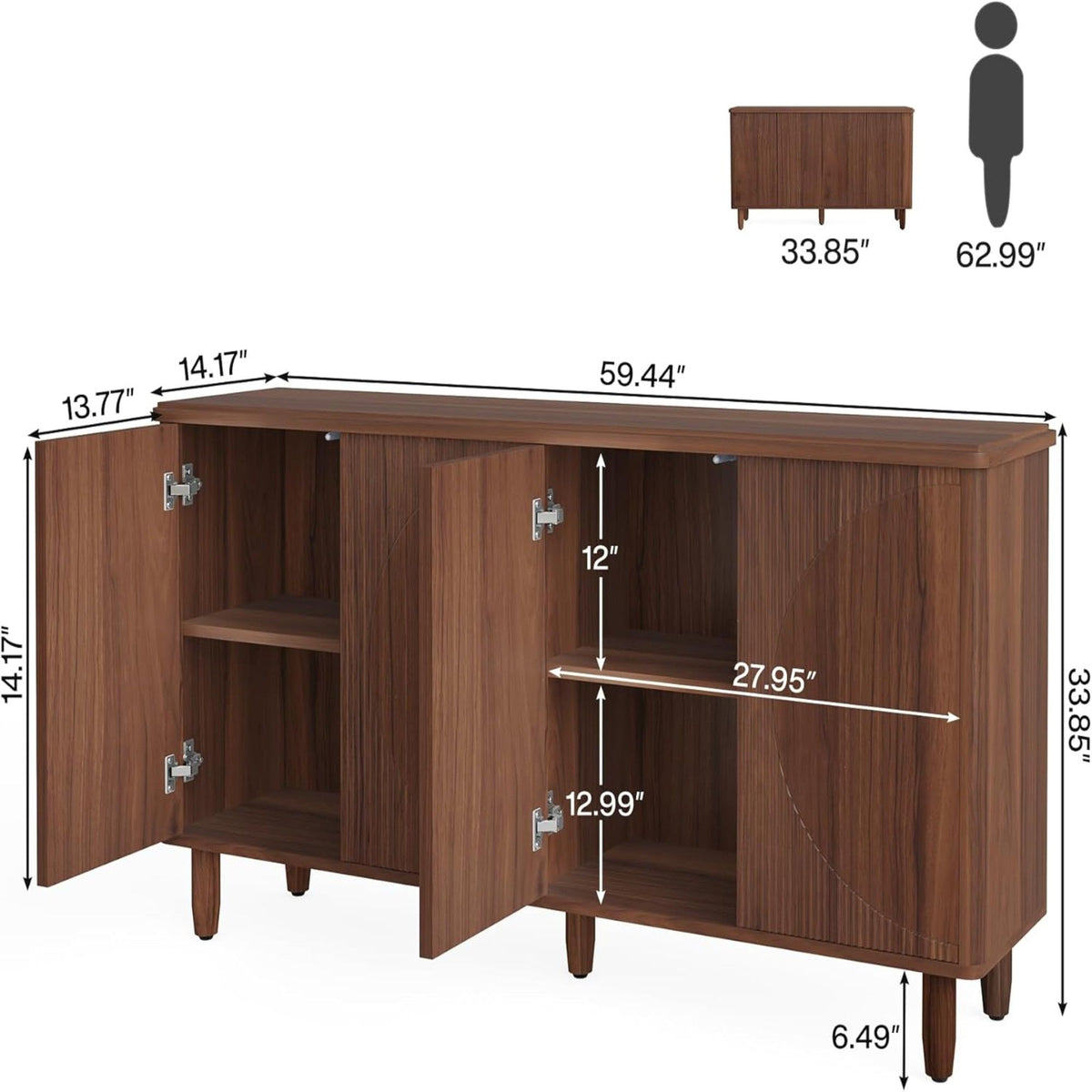 Buffet Sideboard Cabinet With Storage