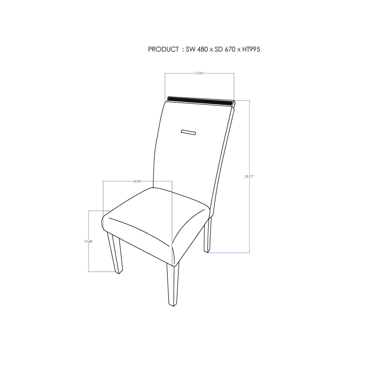 Ariya - Stylish Design Dining Chair