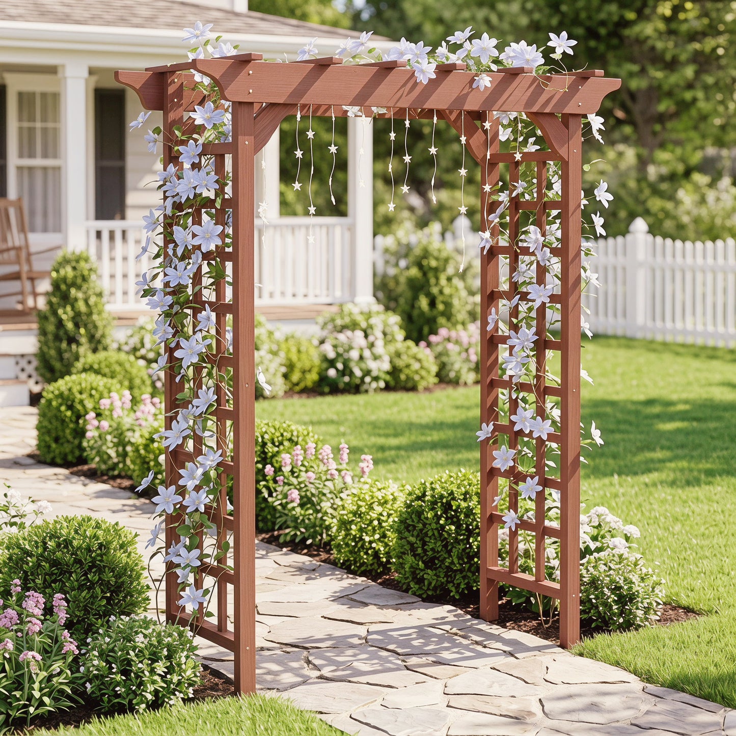 Wedding Arbor With Trellis Design
