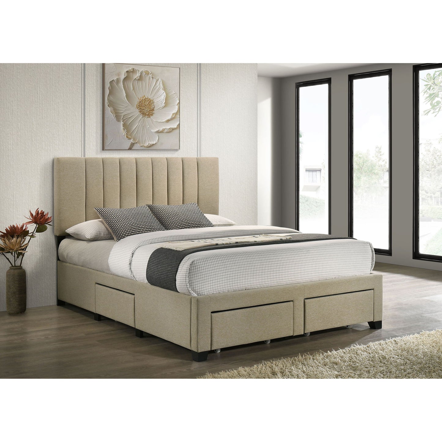 Orisa - 4 Drawer Storage Bed