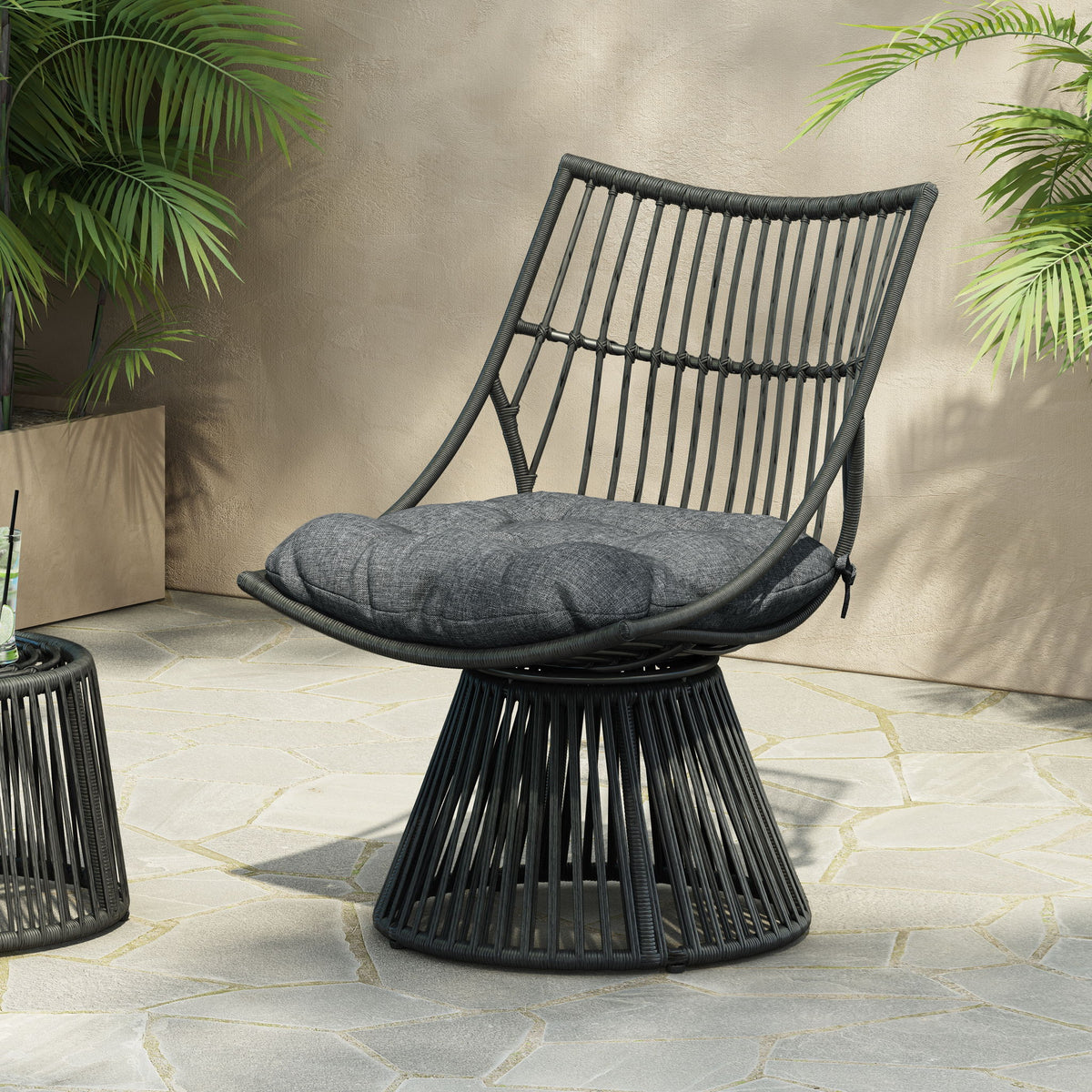 Elaine - Chair - Gray