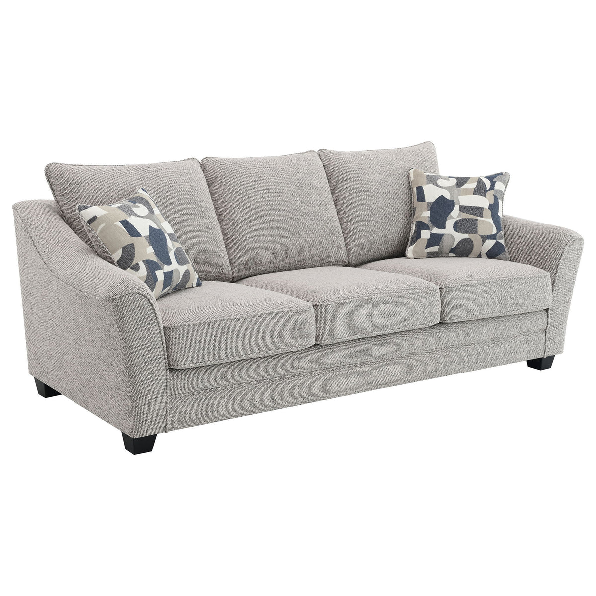 Lido - 2 Piece Sofa Set - Light Gray