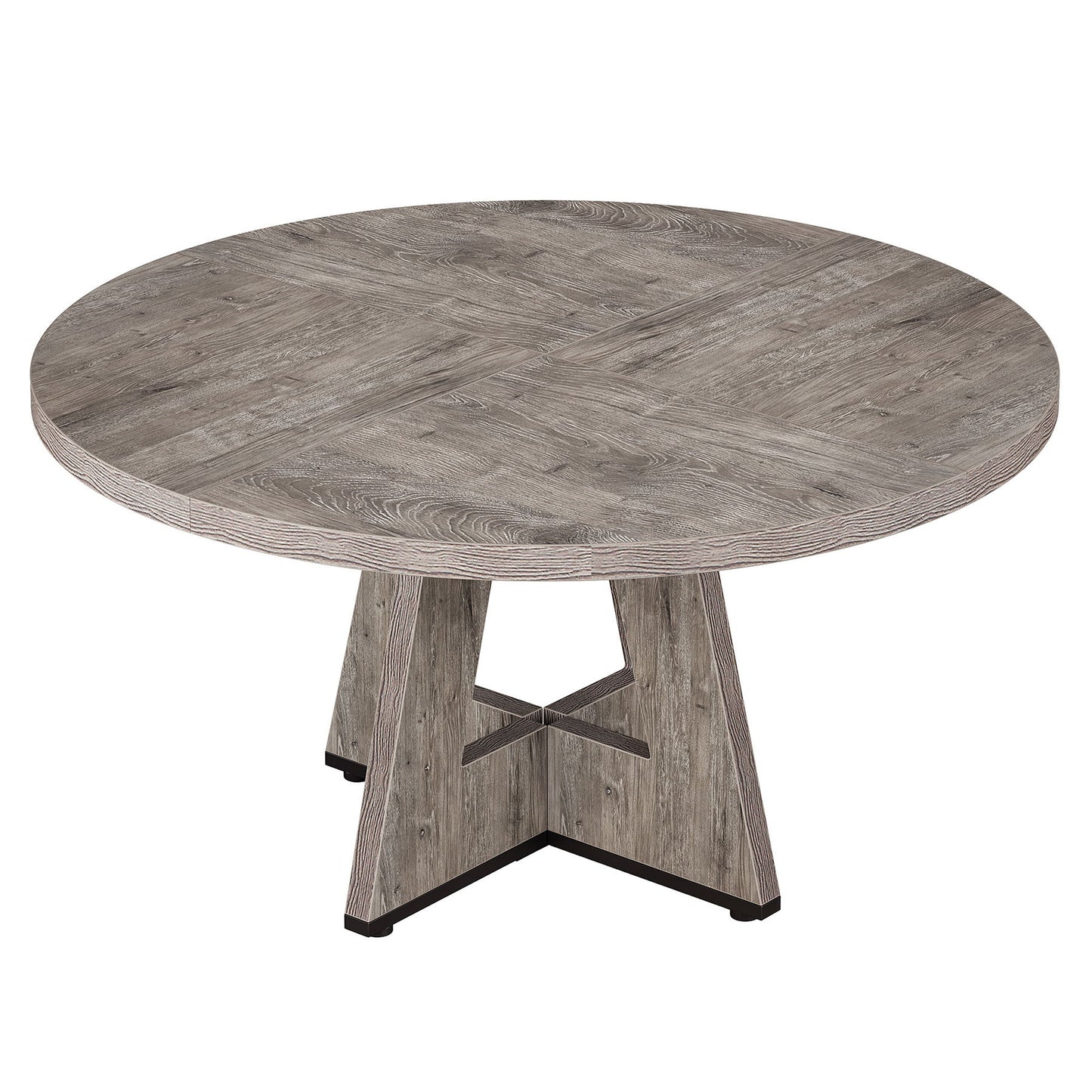 Round Dining Cross Base Kitchen Table