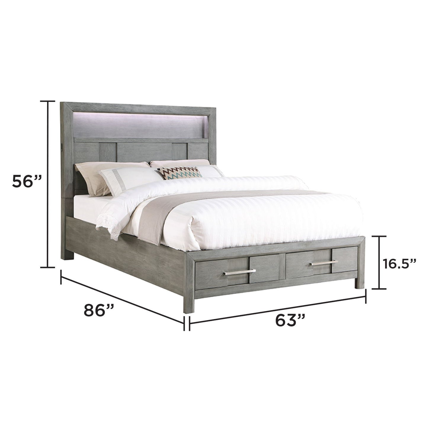 Kenzo - Storage Bedroom Set