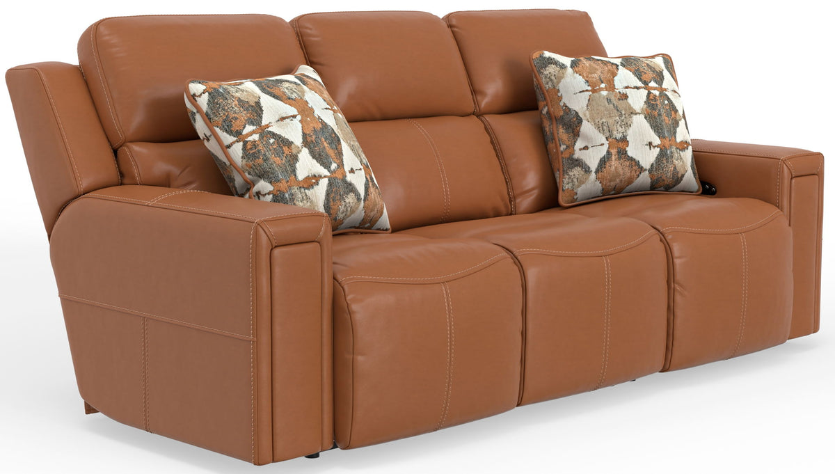 Arezzo - Power Headrest Power Reclining Sofa With Zero Gravity/Extended Ottoman