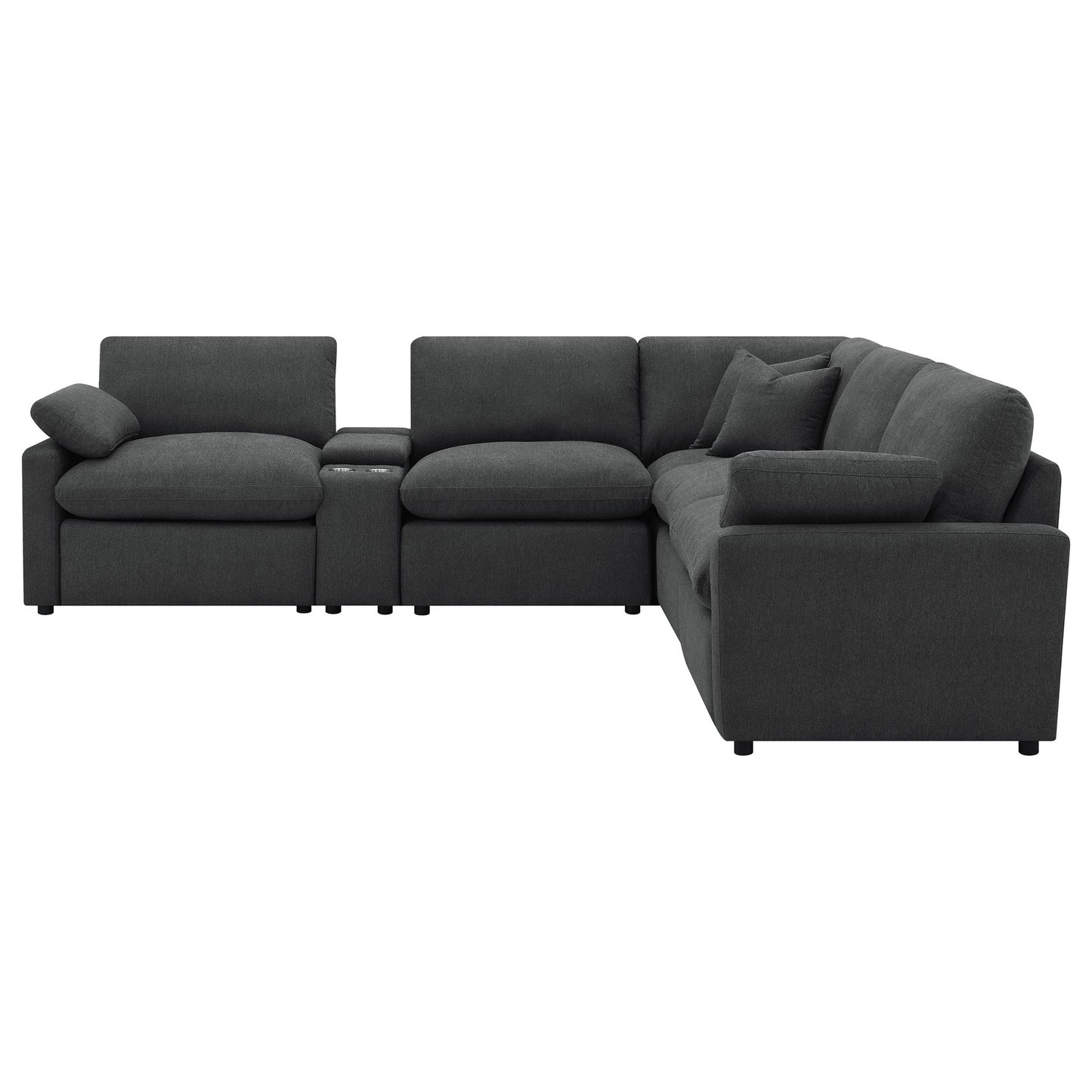 Hollander - 6 Piece Modular Power Reclining Sectional Sofa