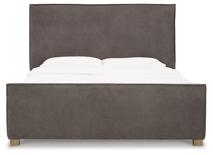 Krystanza Upholstered Panel Bed