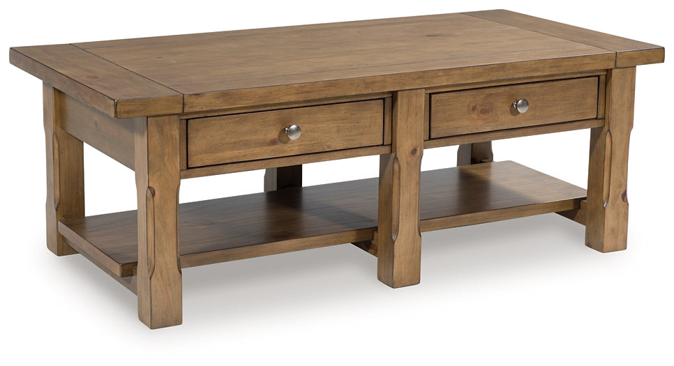 Vandenmore Rectangular Cocktail Table