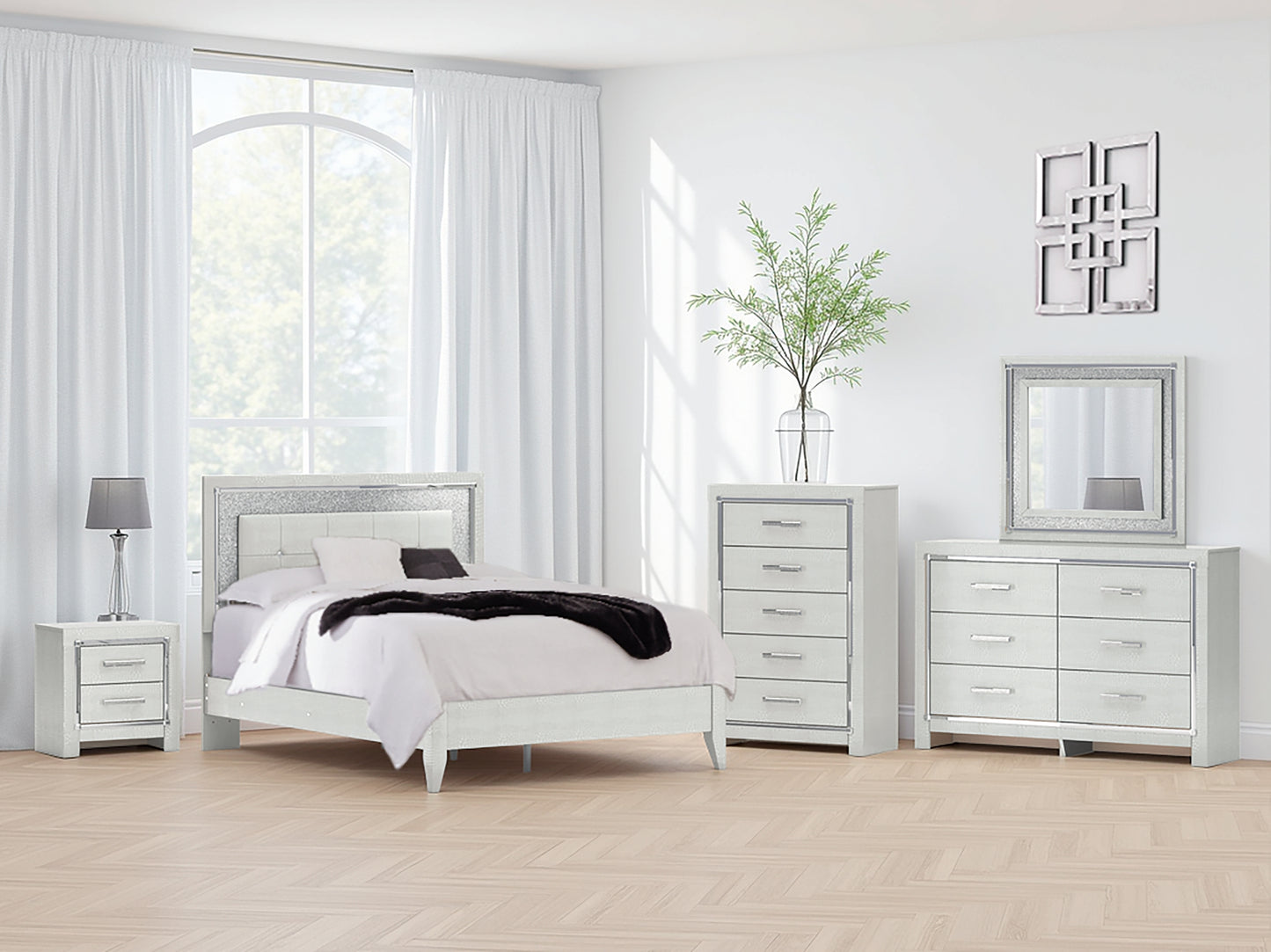Ashley Express - Zyniden Upholstered Panel Bed
