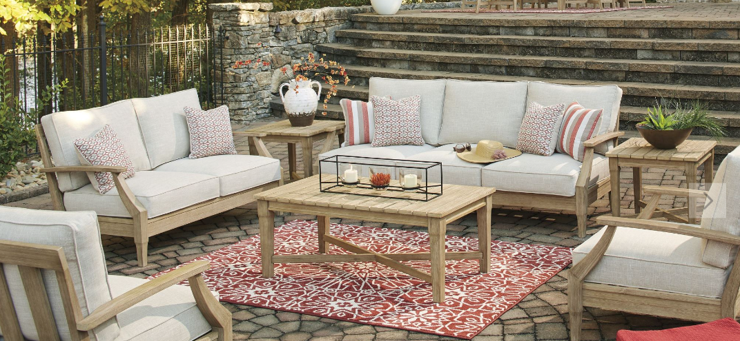 Patio Sofa, Chair, Table Closeout!