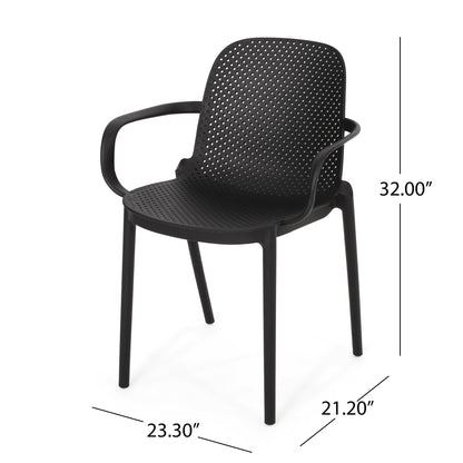 Roxanne - Outdoor Stacking Dining Armchair (Set of 2)