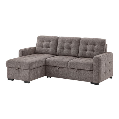Gustavo - Reversible Sofabed With Storage Chaise