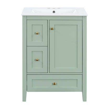 Bathroom Vanity With Storage, Removable Dividers