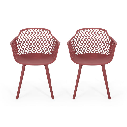 Poppy - Chair (Set of 2) - Red
