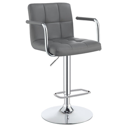 Adjustable Bar Stool With Hydraulic Height Adjustment