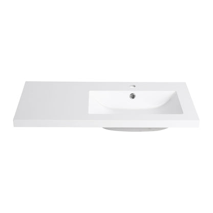 Bathroom Vanity Top With Integrated Sink
