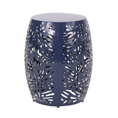 Modern Design Metal End Table, Large