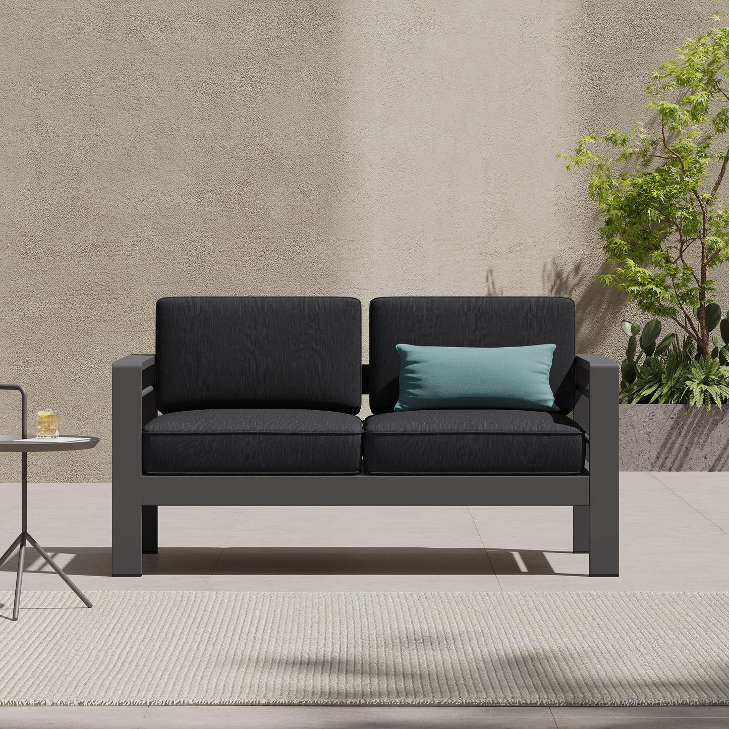 Cape Coral - Loveseat - Gray