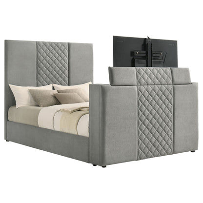Yates - Panel TV Bed With Motorized Lift