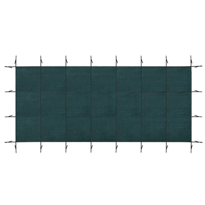 Swimming Pool Safety Cover For Rectangular Underground Pools - Green