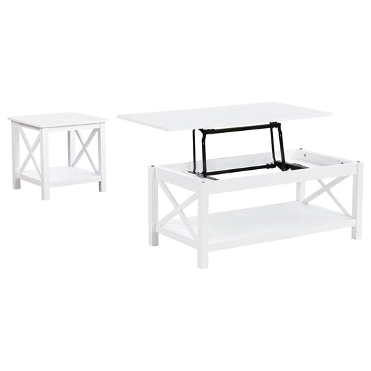 Slater - Table Set With X-Frame Design