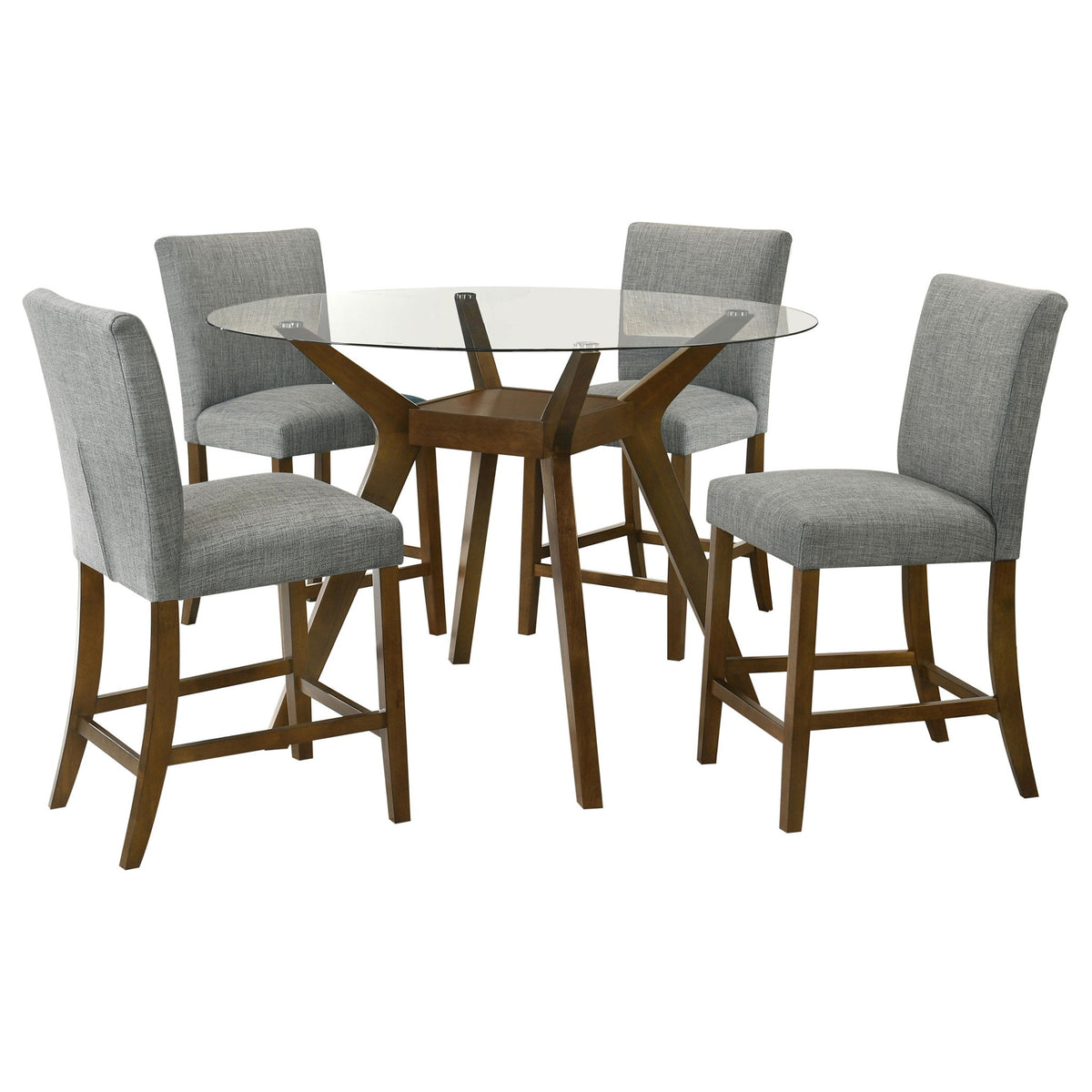 Flynn - 5 Piece Counter Height Dining Set