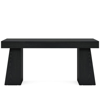 Executive Desk, Workstation With Double Trapezoid Base