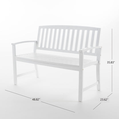 Farmhouse Style Loja Bench Indoor / Outdoor