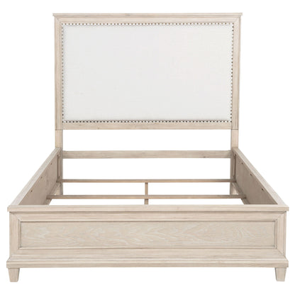 Wedner - Queen Panel Bed - Oak