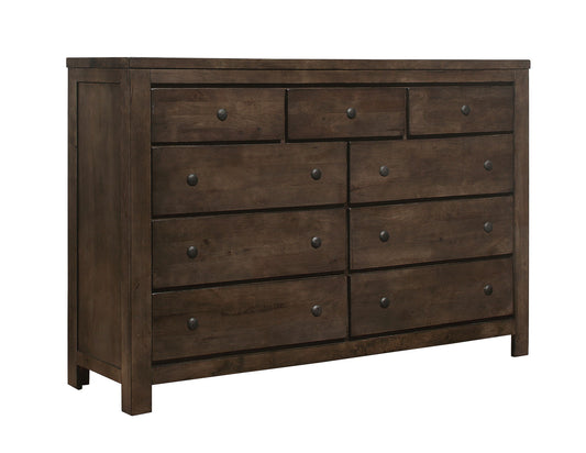 9 Drawer Dresser - Brown