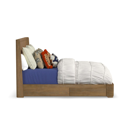 Normandy - Panel Storage Bed