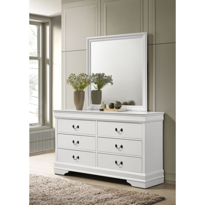 6 Drawer Dresser With Mirror