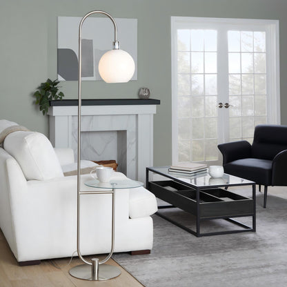 Trombone - Contemporary / Glam Floor Lamp