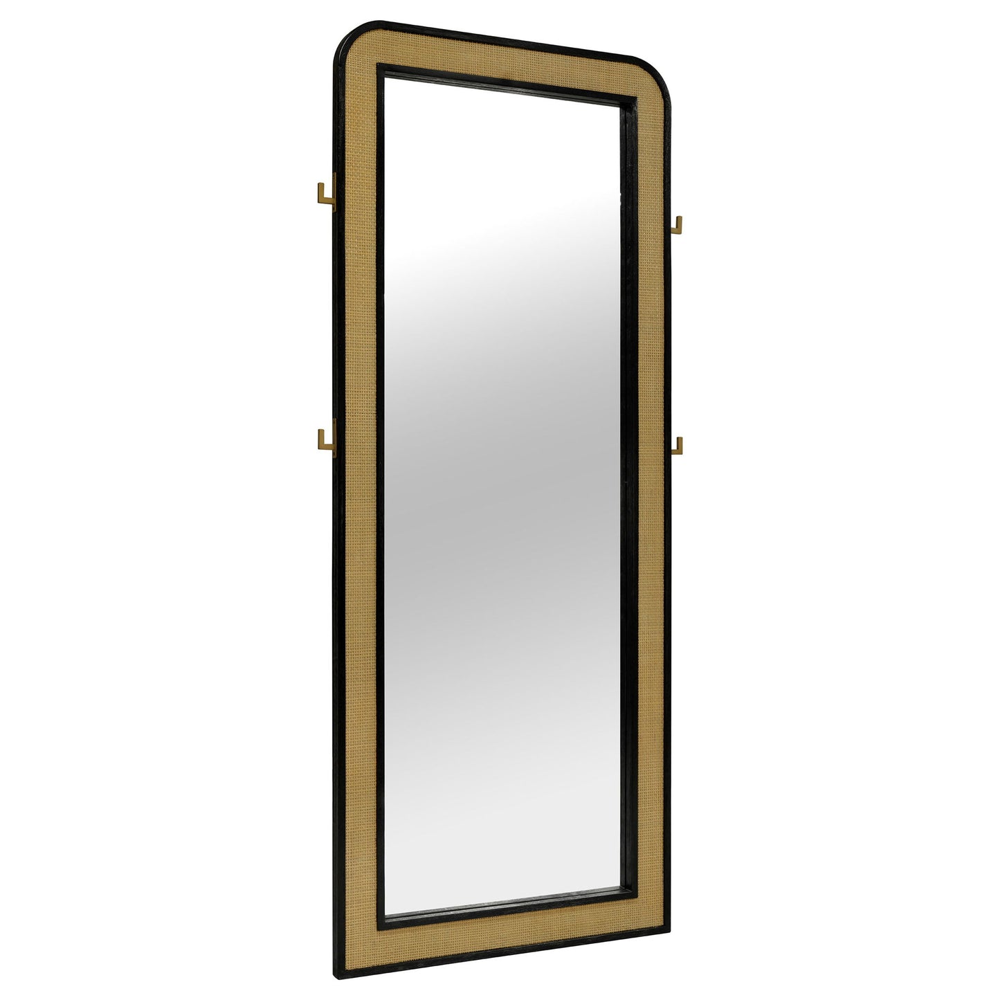 Benson - Standing Floor Mirror - Black