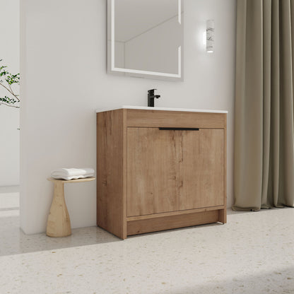 Freestanding Bathroom Vanity With Sink