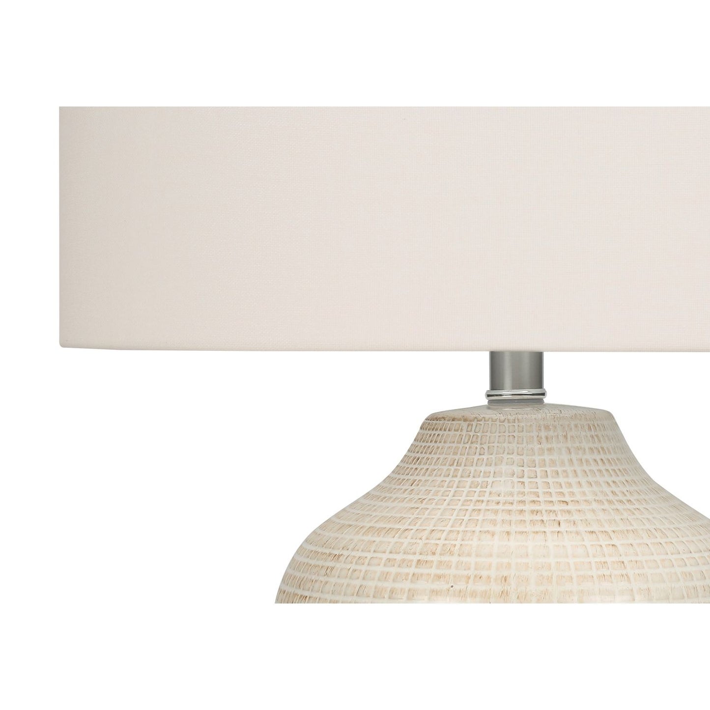 Table Lamp, Lighting, Ceramic, Contemporary - Cream