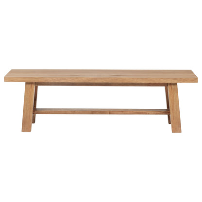 Backless Dining Bench - Natural