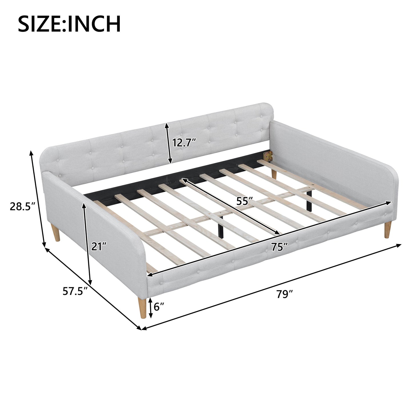 Upholstered Daybed