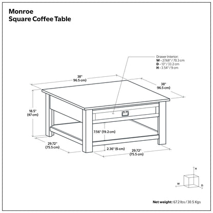 Monroe - Handcrafted Side Table