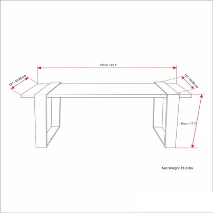 Nessa - Bench - Natural