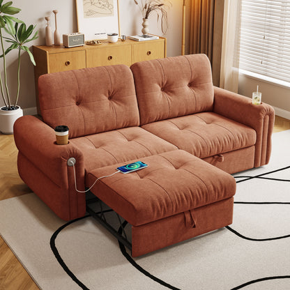 Cloud Like Convertible Sofa Bed With For Living Room