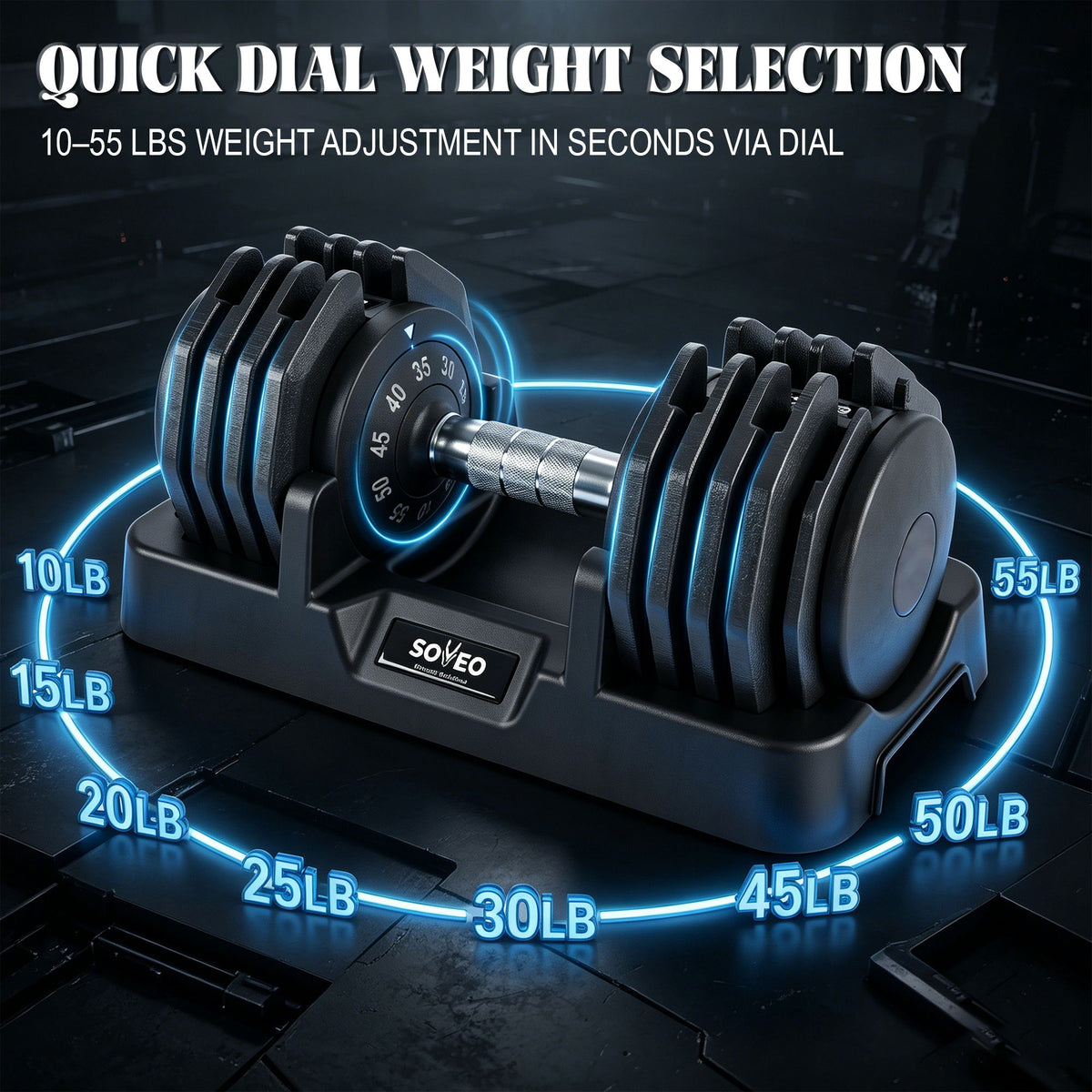 Adjustable Dumbbell Set