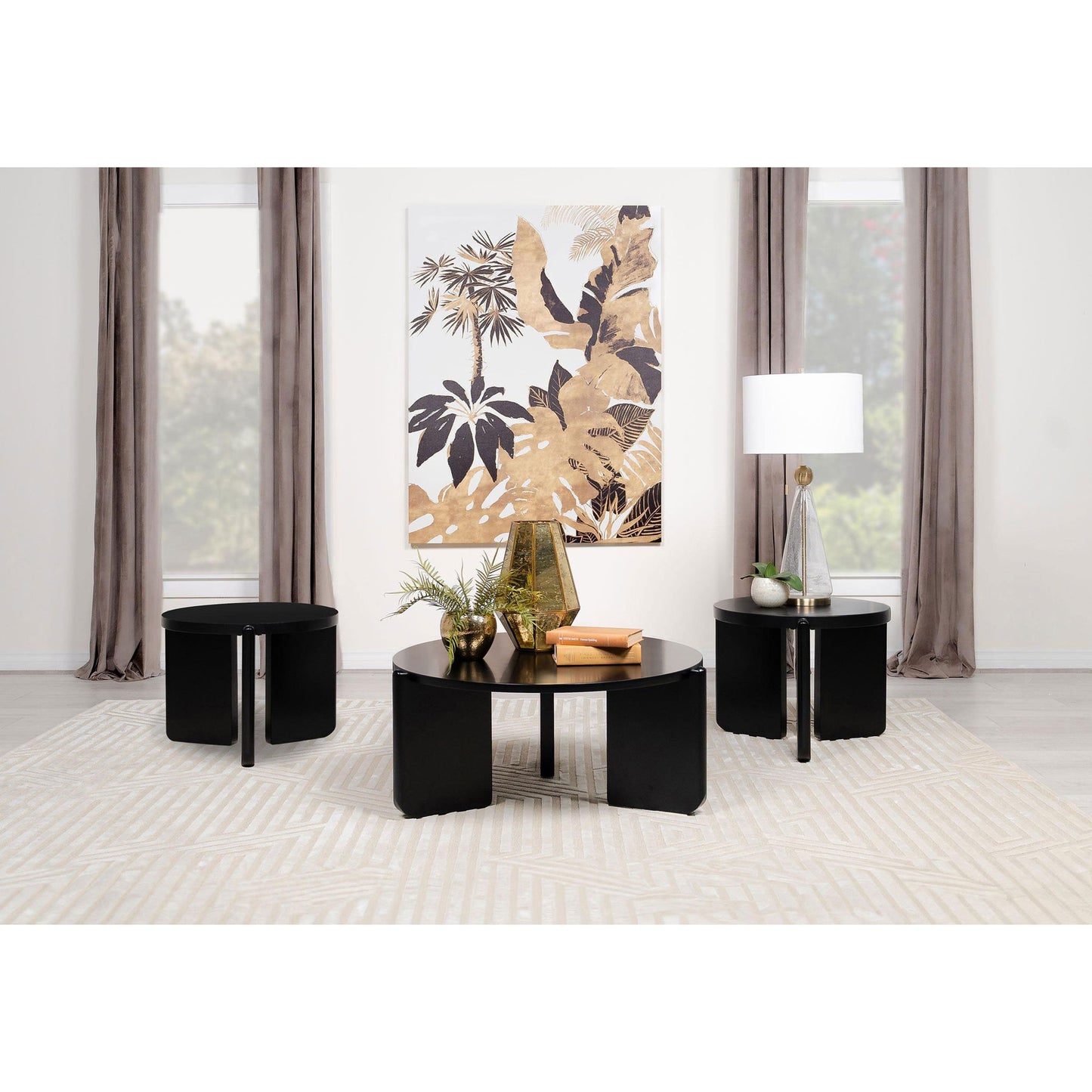 Lansing - Table Set With Round Top